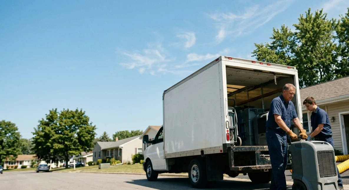 Water Damage Cleanup in Alvordton, OH near me